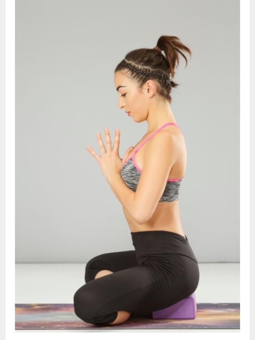 Peace + Pose 2-Pack Yoga Blocks in Pink & Lavender